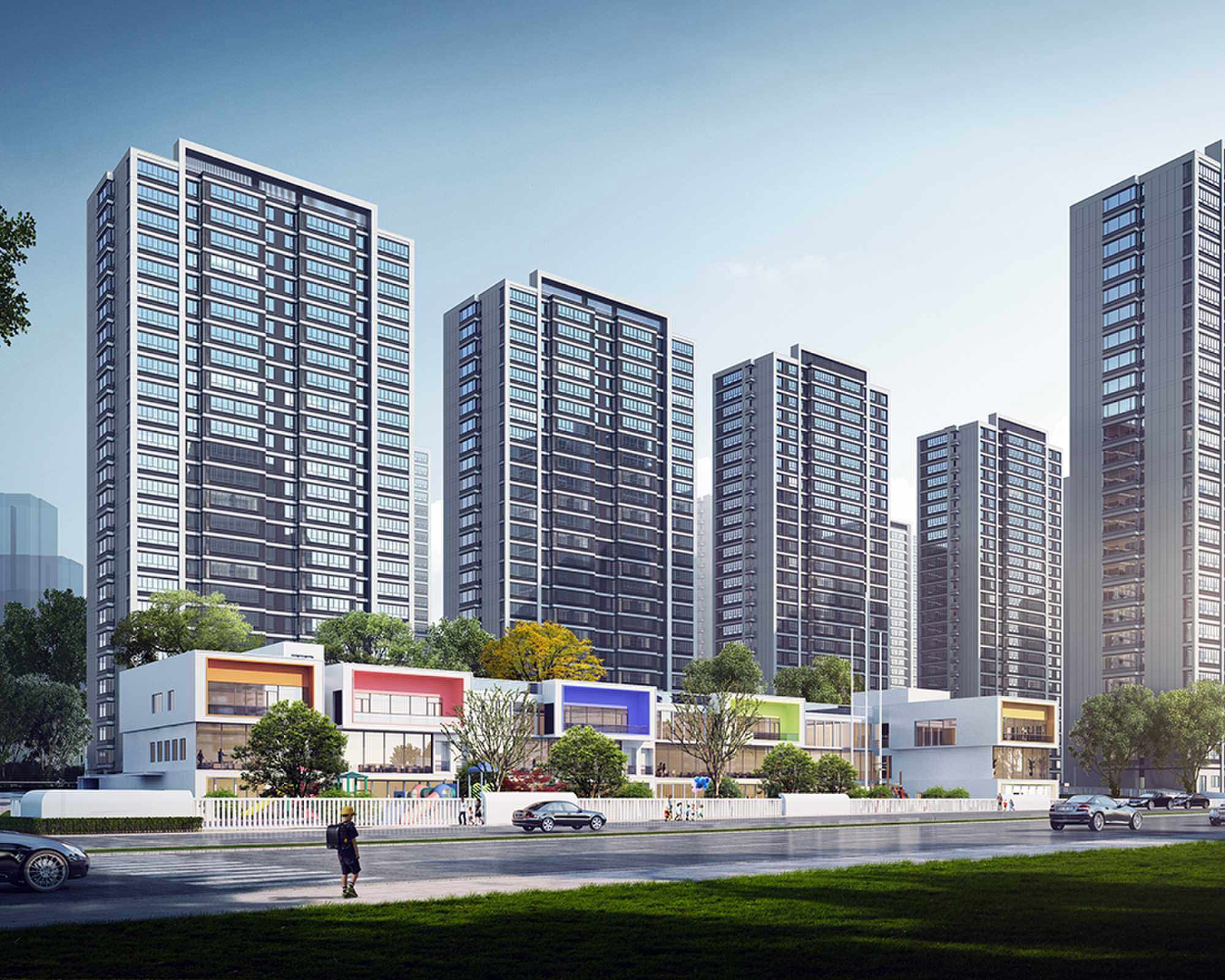 Yongkang economic development zone gold blue collar apartment