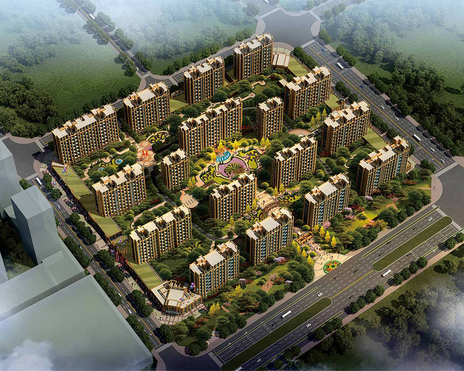 Jinhua Buyang Huafu residential community